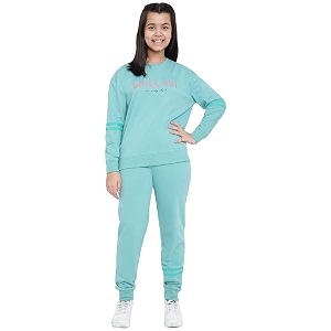 Lil Tomatoes Girls 100 Looper Printed Track