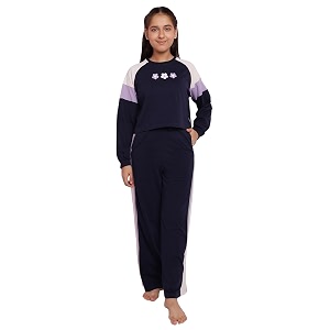 li39l tomatoes girls cotton light winter night suit set  full sleeve top amp pyjama  soft amp comfortable sleepwear  printed nightsuit for 916 years