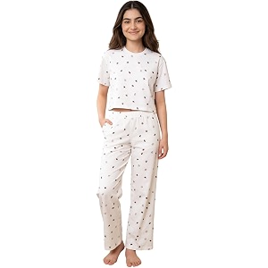 Lil Tomatoes Girls Cotton Night Suit Set