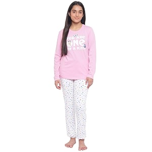 Lil Tomatoes Girls Cotton Night Suits