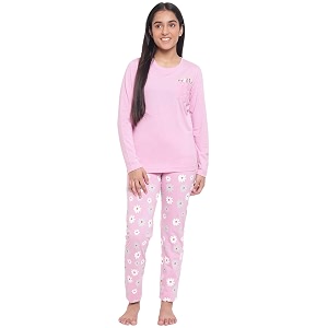 li39l tomatoes girls cotton night suits