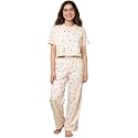Li39l Tomatoes Girls Cotton Night Suit Set