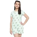 Li'l Tomatoes Girls Cotton Night Suit Set | Half Sleeve T-Shirt &amp; Shorts | Soft &amp; Breathable Summer Sleepwear | Printed Nightsuit for 7–16 Years