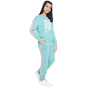li39l tomatoes girls tracksuit set winter looper sweatshirt with pajama kids casual co-ord set 915 years