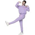 Li'l Tomatoes Girls Tracksuit Set| Winter Looper Sweatshirt with Pajama| Kids Casual Co-Ord Set| 9–15 Years