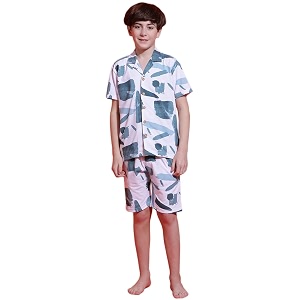 Lil Tomatoes Boys 100 Cotton Night Suit