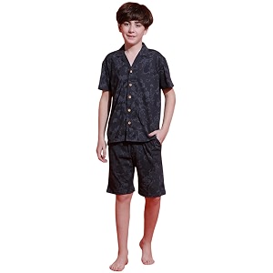 Lil Tomatoes Boys 100 Cotton Night Suit