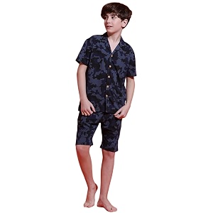 Lil Tomatoes Boys 100 Cotton Night Suit