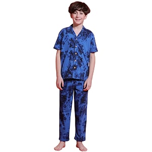 Lil Tomatoes Boys 100 Cotton Night Suit
