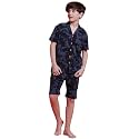 Lil Tomatoes Boys 100 Cotton Night Suit