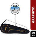 LI-NING Air - Force 80 G3 Black, Grey, Gold Strung Badminton Racquet