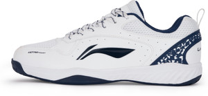 LI-NING Badminton Shoes For Men White Navy