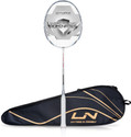 LI-NING G-Force 8900 Extra Strong White Unstrung Badminton Racquet
