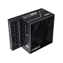 Lian Li Edge Series-850W Full Modular Power Supply-80 PLUS Platinum-ATX 3.0, 3.1-PCIE 5.1-L-Shape Design for Dual Chamber Case-120mm FDB Fan-Supports up to 4X USB Devices-Black (EG0850BE.US)