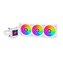 Lian Li Galahad II LCD 360 RGB CPU Liquid Cooler/AIO - White | Support Intel: LGA 1700/1200 / 115x &amp; AMD: AM5 / AM4