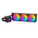 Lian Li Galahad II LCD 360 RGB CPU Liquid Cooler/AIO - Black | Support Intel: LGA 1700/1200 / 115x &amp; AMD: AM5 / AM4