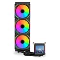 Lian Li Galahad II LCD SL-INF 360 RGB CPU Liquid Cooler/AIO with Infinity Fan- Black | Support Intel: LGA 1700/1200 / 115x AMD: AM5 / AM4