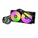 Lian Li Galahad II Trinity 240 ARGB CPU Liquid Cooler/AIO - Black | Support Intel LGA 1700, 115X, 1366, 775, 1200, 2011, 2066 AMD: AM4, AM5, TR4 / sTRX4 / SP3