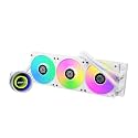 Lian Li Galahad II Trinity 360 ARGB CPU Liquid Cooler/AIO - White | Support Intel LGA 1700, 115X, 1366, 775, 1200, 2011, 2066 AMD: AM4, AM5, TR4 / sTRX4 / SP3