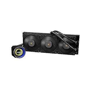 lian li galahad ii trinity performance 360 argb cpu liquid cooleraio - black  support intel lga 1700 115x 1366 775 1200 2011 2066 amd am4 am5 tr4  strx4  sp3