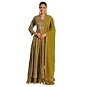 Libas Art Embroidered Georgette Anarkali Kurta With