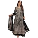 Libas Art Embroidered Georgette Anarkali Kurta With