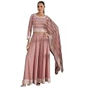 Libas Art Embroidered Georgette Co-ord Set 