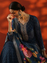 LIBAS Embellished Silk Blend A-line Kurta for