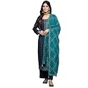 Libas Embroidered Georgette Straight Kurta With Trouser