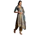 Libas Womens Printed Cotton Straight Kurta With