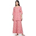 Libas Printed Cotton Night Suit