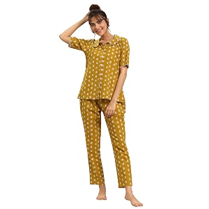 Libas Printed Cotton Night Suits for Women