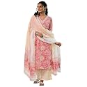 Libas Printed Cotton Straight Kurta Set for