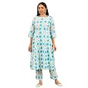 Libas Printed Cotton Straight Kurta With Trouser