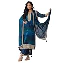 Libas Printed Silk blend Straight Kurta With