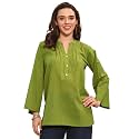 Libas Solid Cotton Straight Kurti Suit
