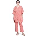 Libas Women39s Printed Cotton Relaxed Night Suit
