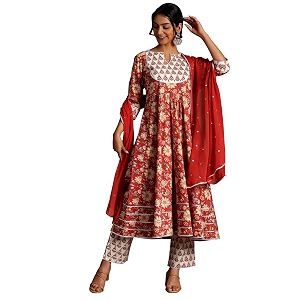 Libas womens Pure Cotton Kurta Sets
