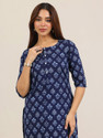 LIBAS Women Cotton Blend Kurta Pant Set