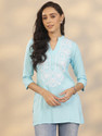 LIBAS Women Embroidered Straight Kurta