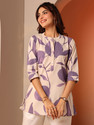 LIBAS Women Floral Print Straight Kurta