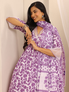 LIBAS Women Kurta Palazzo Dupatta Set