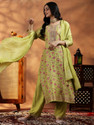 LIBAS Women Kurta Palazzo Dupatta Set