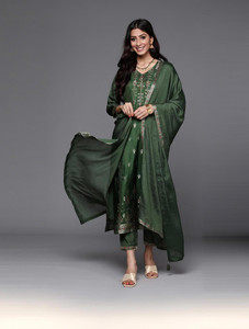 LIBAS Women Kurta Pant Dupatta Set