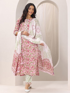 LIBAS Women Kurta Pant Dupatta Set