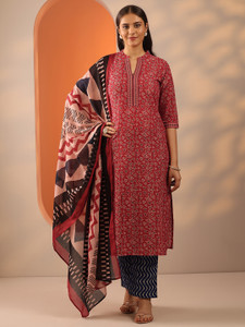 LIBAS Women Kurta Pant Dupatta Set