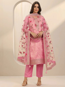 LIBAS Women Kurta Pant Dupatta Set