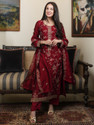 LIBAS Women Kurta Pant Dupatta Set
