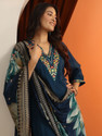 LIBAS Women Kurta Pant Dupatta Set