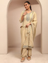 LIBAS Women Kurta Pant Dupatta Set